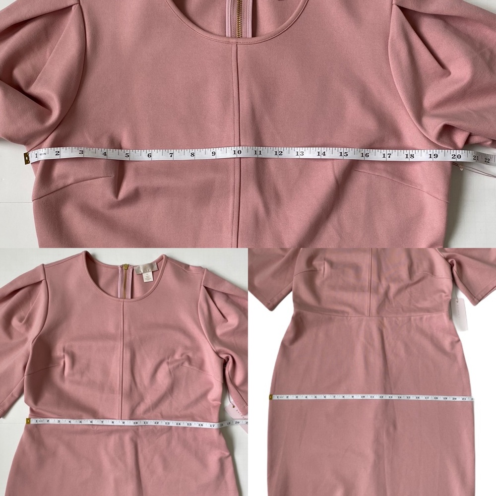 SOLD Rachel Parcell Bodycon Flutter Sleeve Dress - Picture 6 of 8